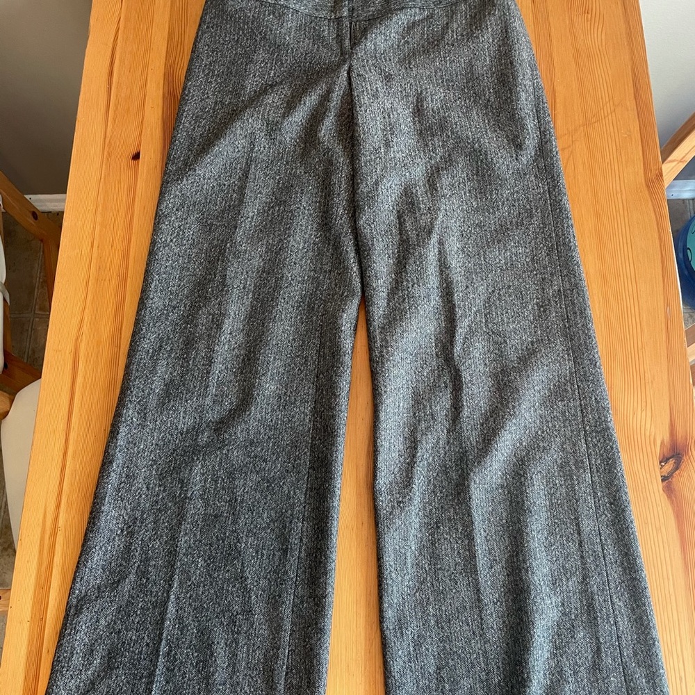 Classique wide leg slacks